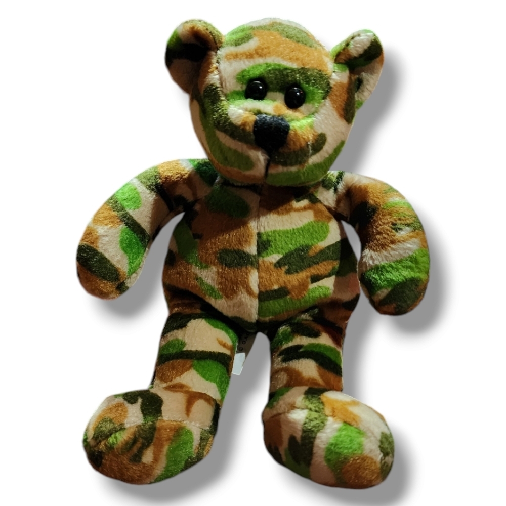 Camo Bear Stuffed Animal
